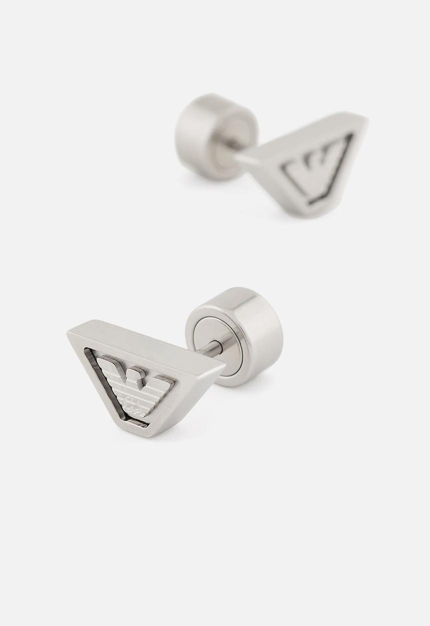 Armani - Stud earrings egs3130040- silver