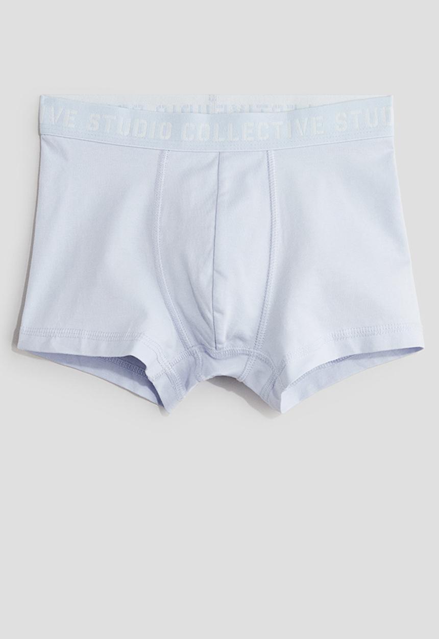 H&M - 5-Pack trunks - light blue & navy blue