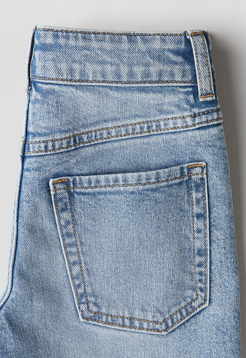 H&M - Relaxed fit jeans - light denim blue