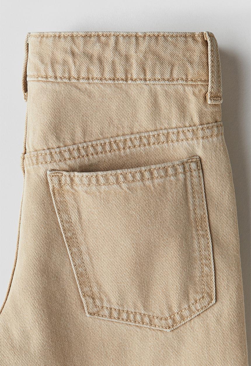 H&M - Loose fit jeans - beige