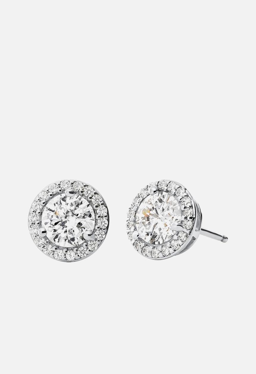 Michael Kors - Sterling silver stud earrings MKc1405an040- silver