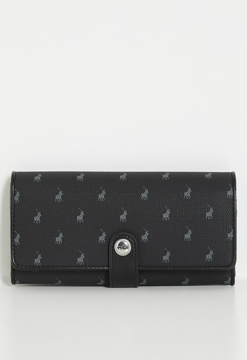 POLO - Iconic clutch purse- black