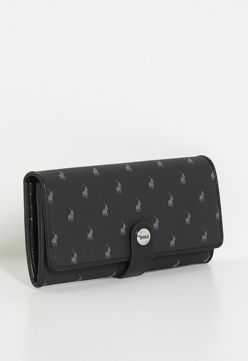 POLO - Iconic clutch purse- black