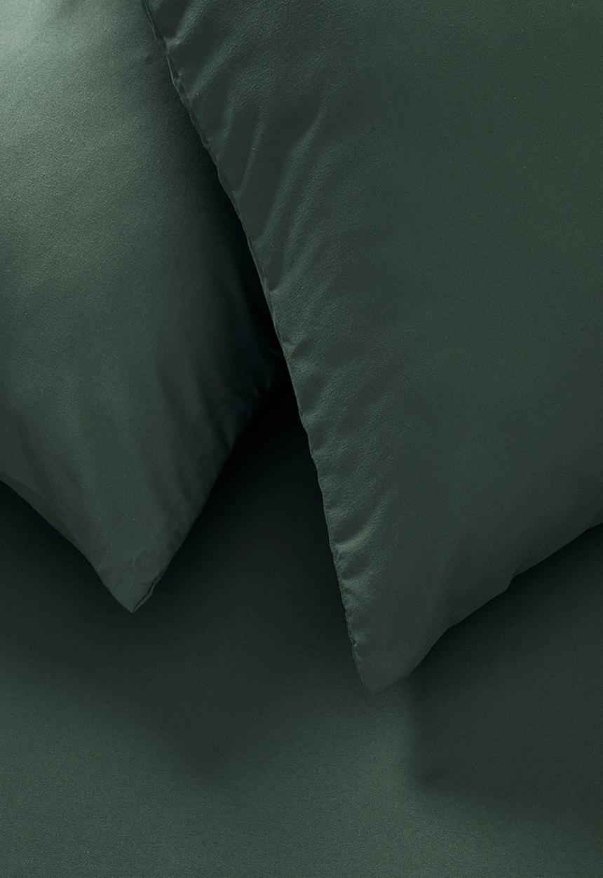 Sixth Floor - Recycled microfibre duvet set - Moss