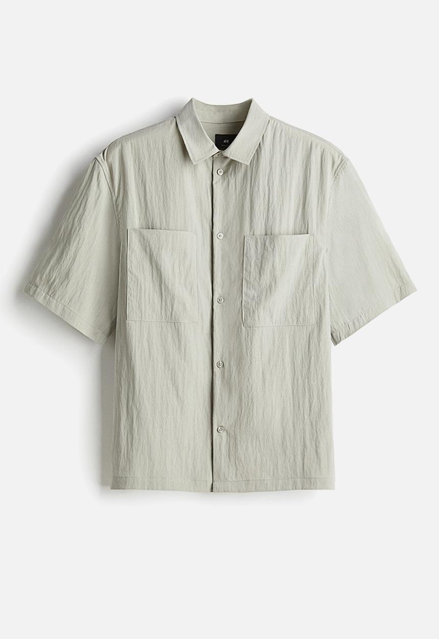 H&M - Regular fit utility shirt - beige
