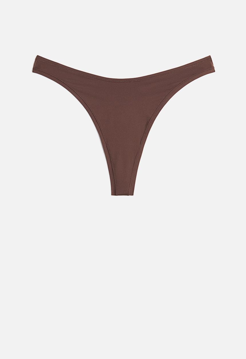 H&M - 3-Pack microfibre thong briefs - multi 