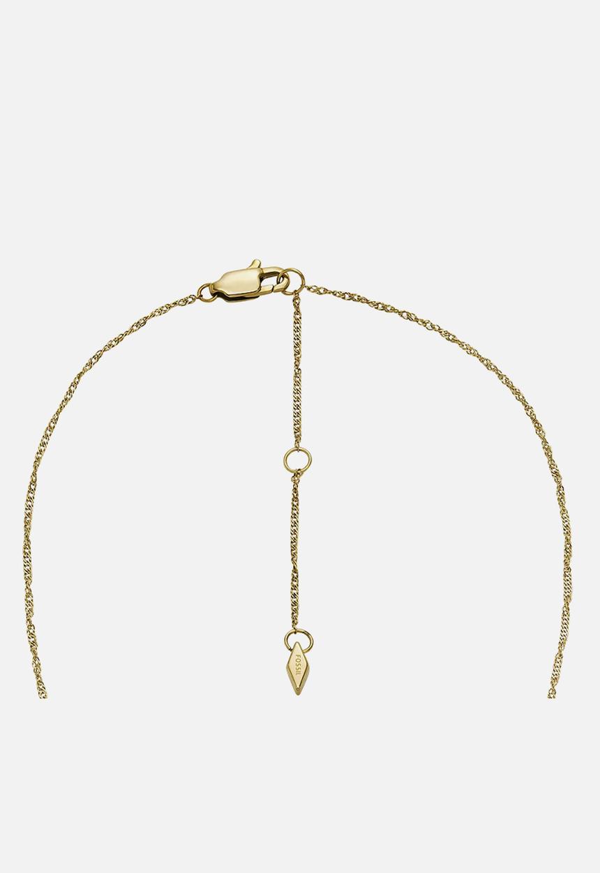Fossil - Butterfly chain necklace  jf04424710- white