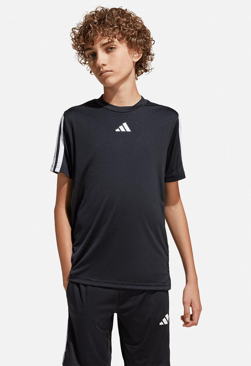 adidas Performance - J Tr-Es 3S Tee - Black/White