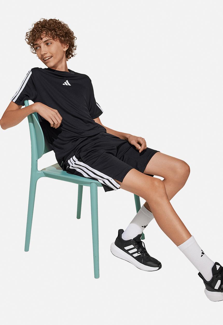 adidas Performance - J Tr-Es 3S Tee - Black/White