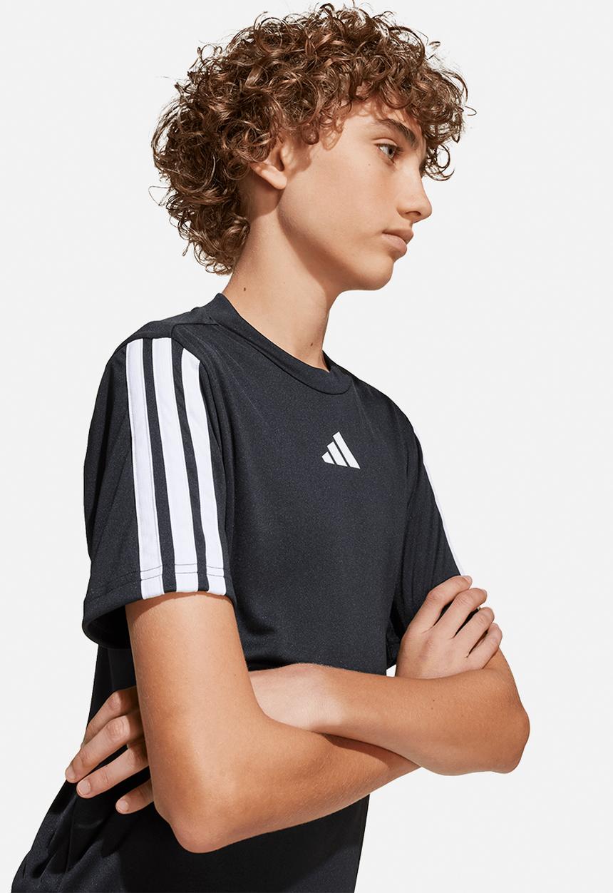 adidas Performance - J Tr-Es 3S Tee - Black/White