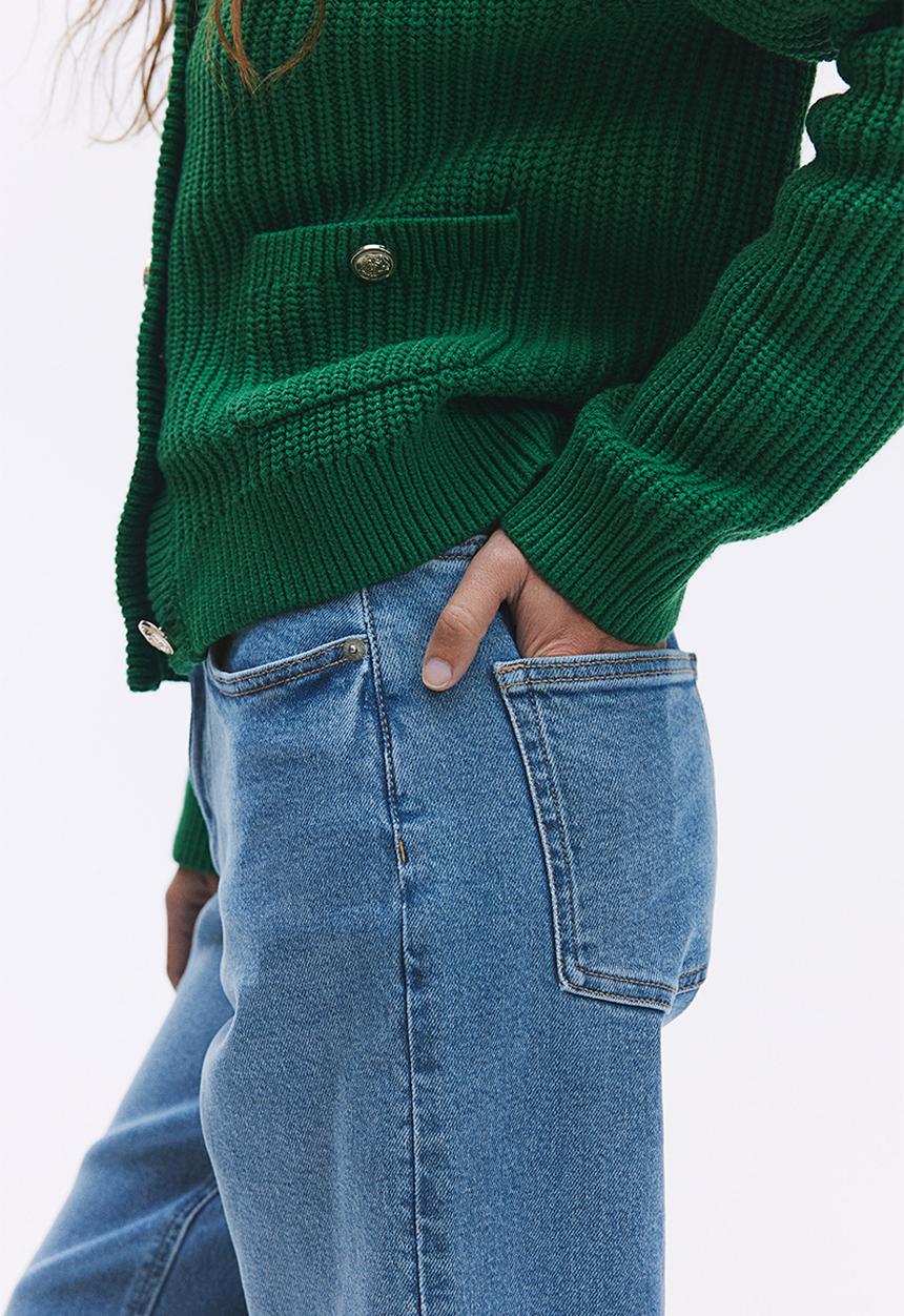H&M - Tapered jeans - light denim blue