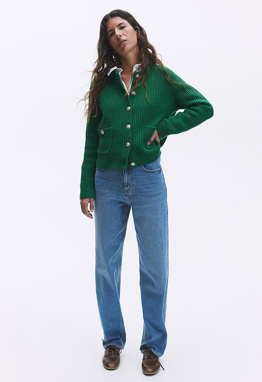 H&M - Tapered jeans - light denim blue