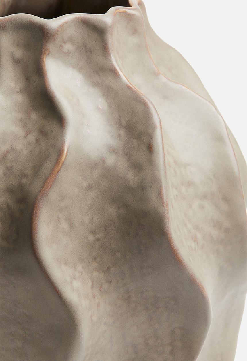 H&M - Extra-large stoneware vase - dark greige