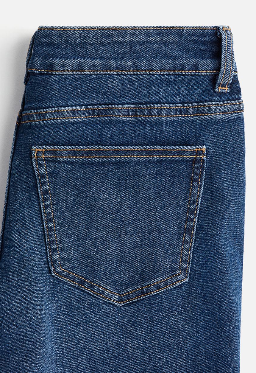 H&M - Flared low jeans - denim blue