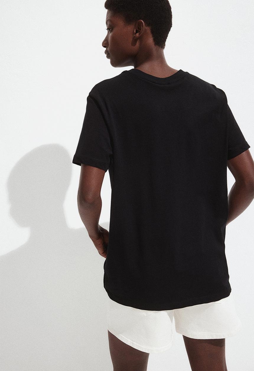 H&M - Mama cotton t-shirt - black