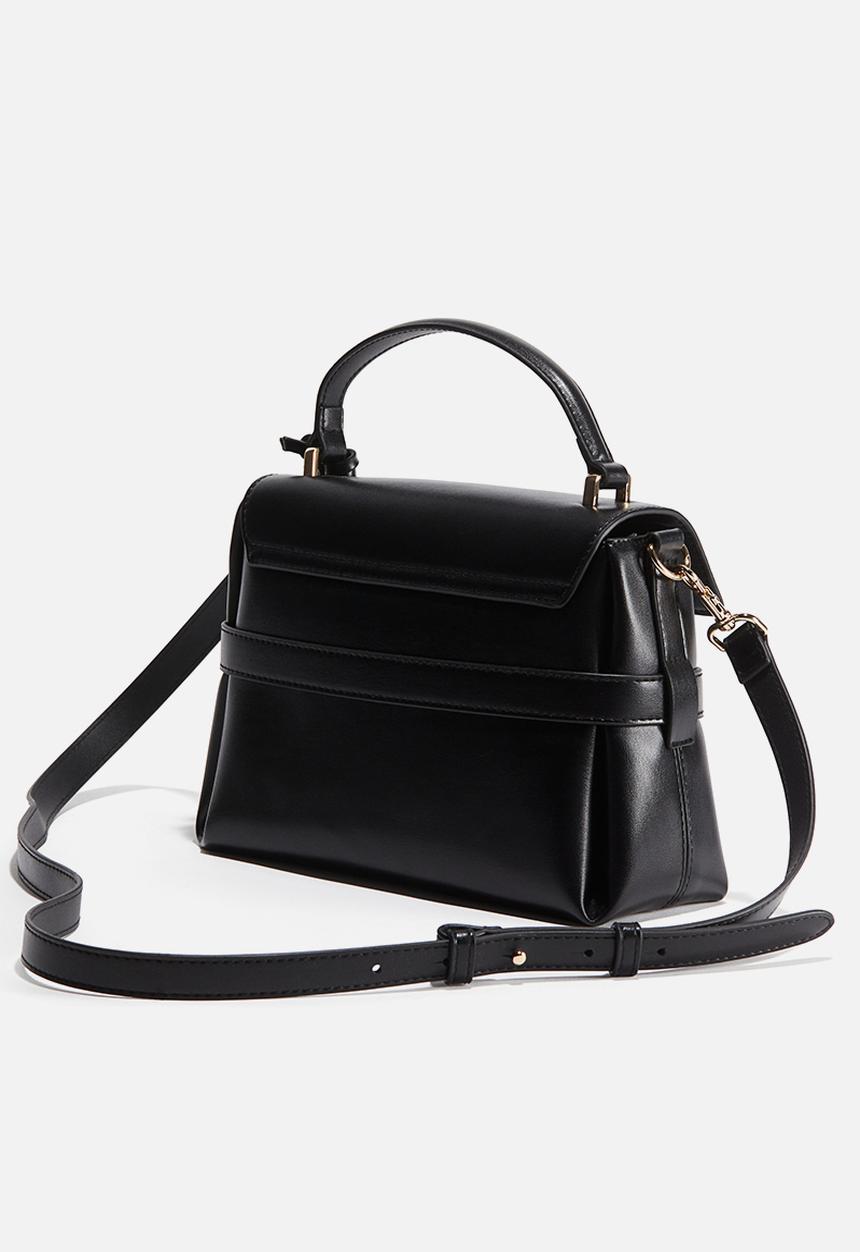H&M - Strap-detail crossbody bag - black
