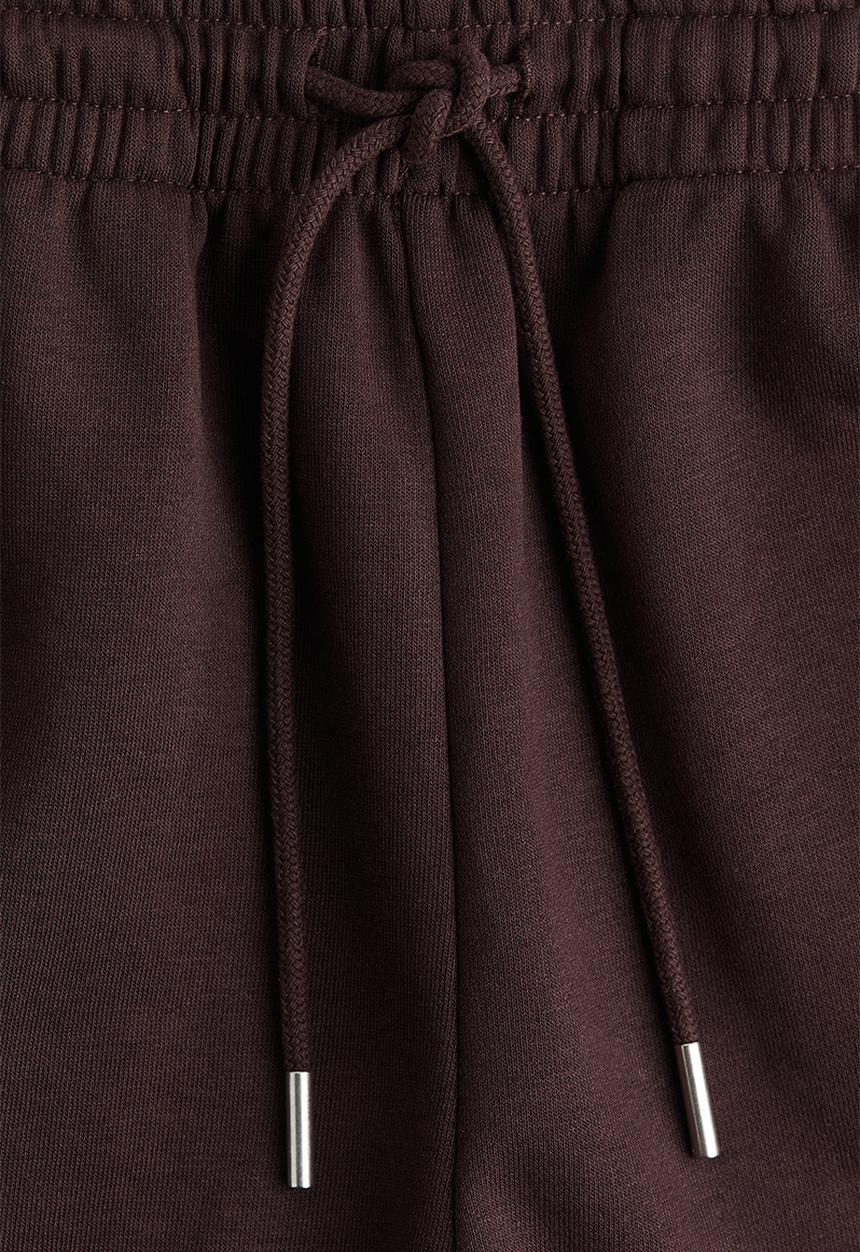 H&M - Sweatshirt shorts - dark brown