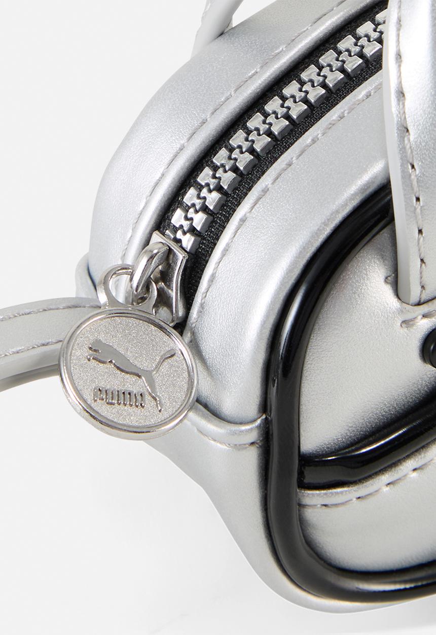 PUMA - Keychain metallic grip bag - silver