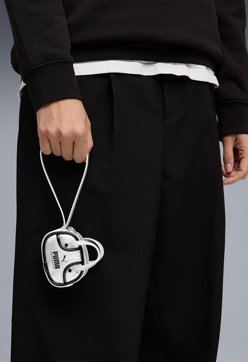 PUMA - Keychain metallic grip bag - silver