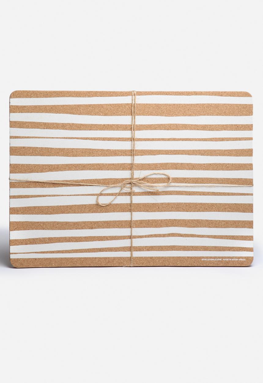 Love Milo - Stripe placemat set of 2