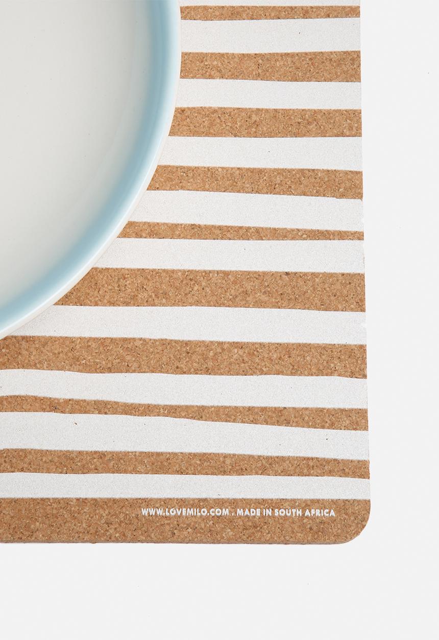 Love Milo - Stripe placemat set of 2