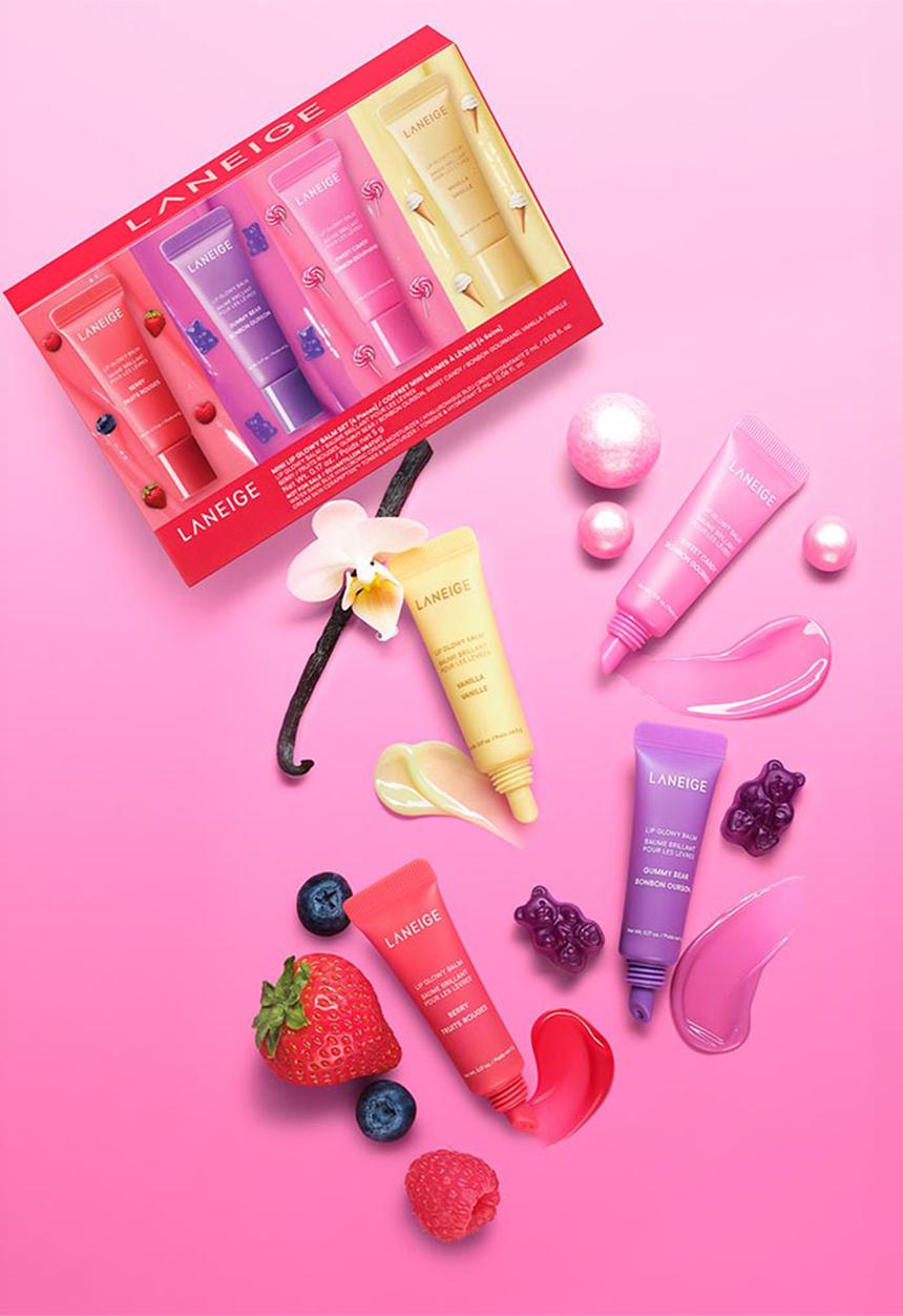 Laneige - Mini Lip Glowy Balm Set