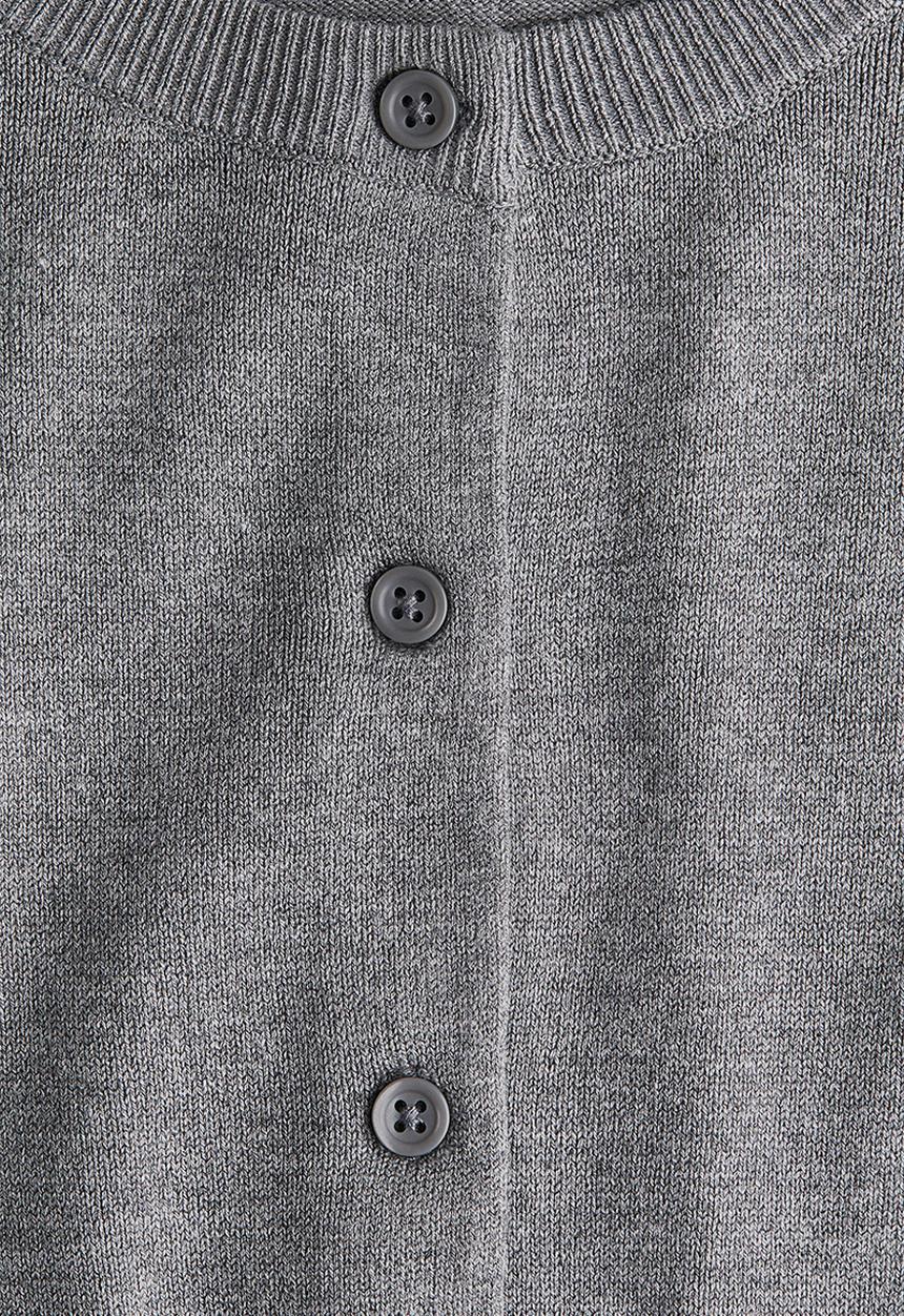 H&M - Fine-knit cardigan - grey marl