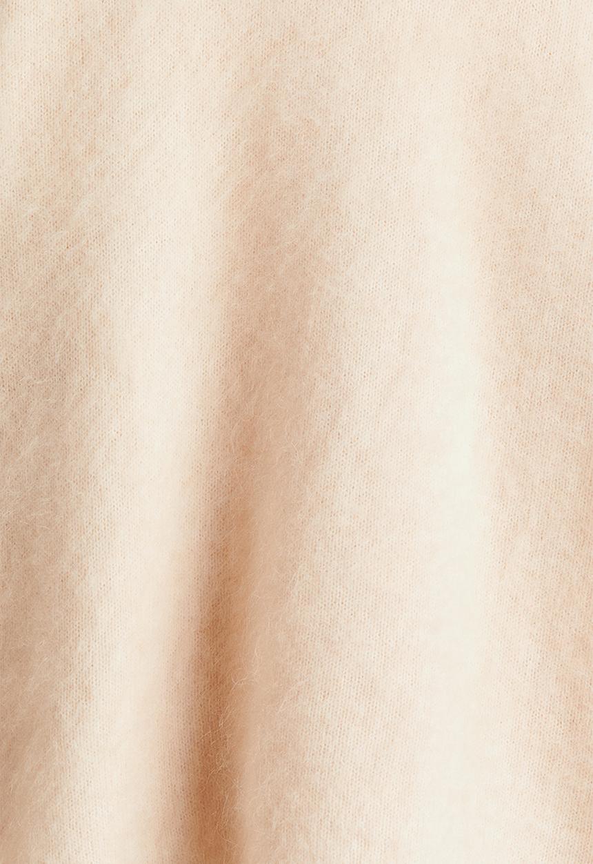 H&M - Oversized mohair-blend jumper - light apricot