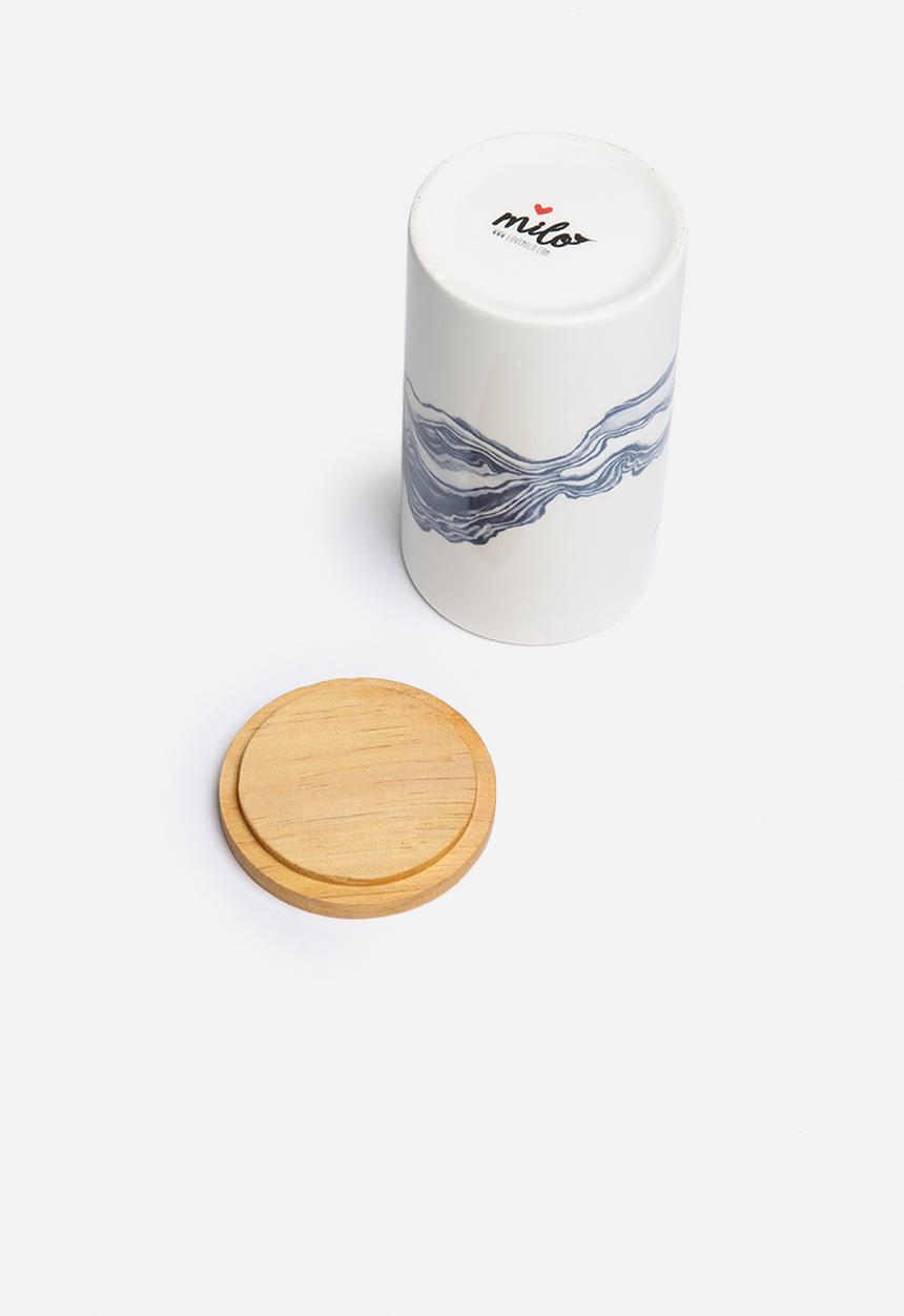 Love Milo - Large indigo jar
