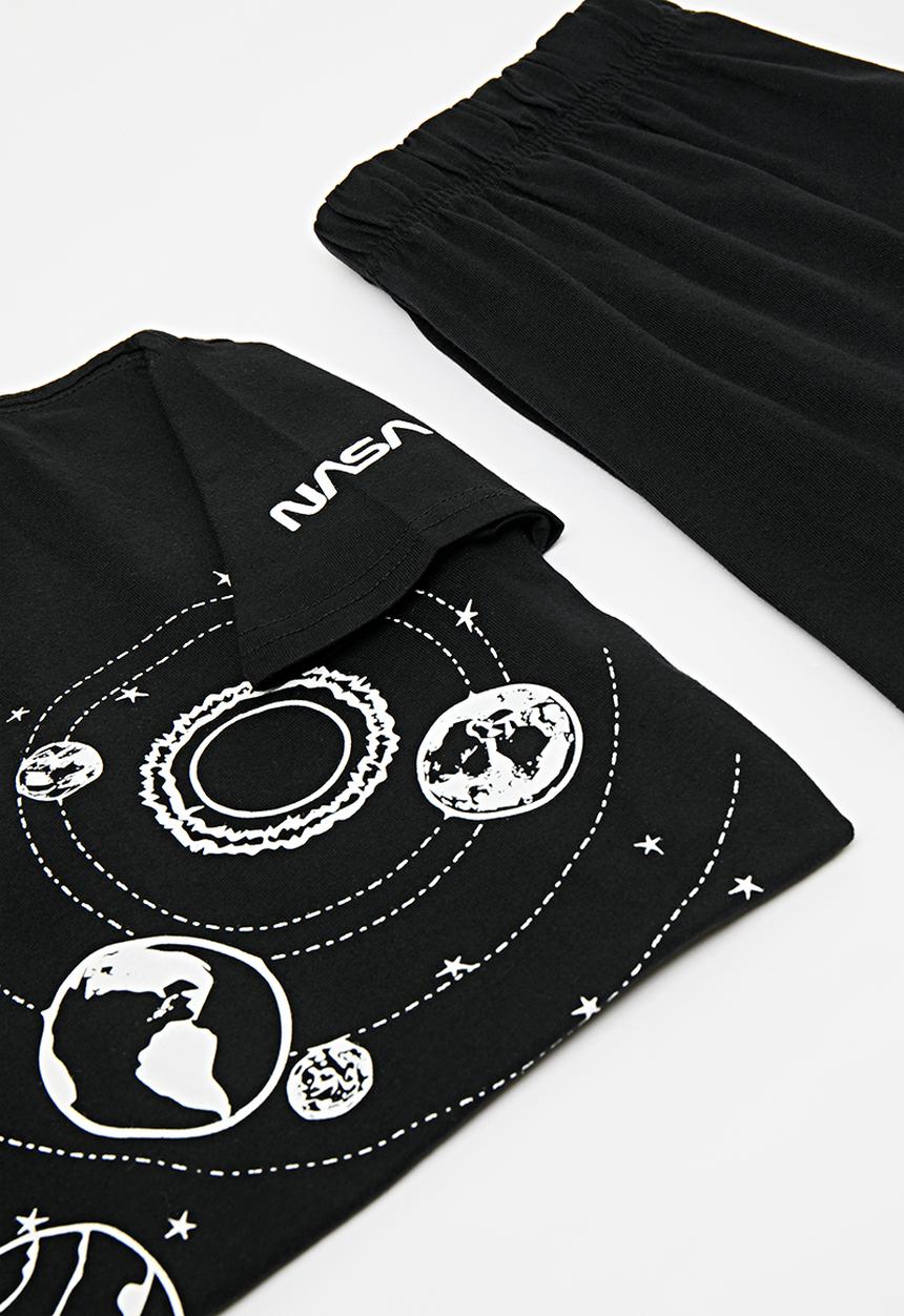 Pop Candy - Nasa pj set - black & white