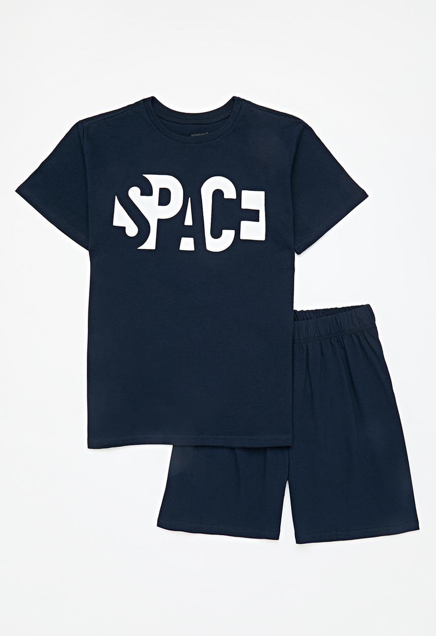 Pop Candy - Pj set - blue & white