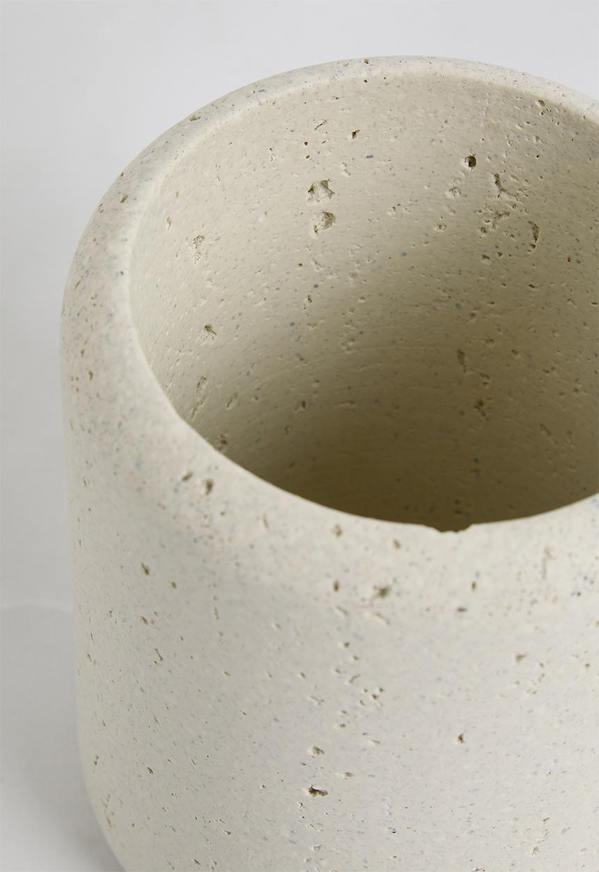 Sixth Floor - Terrazo Toilet Brush Holder Natural