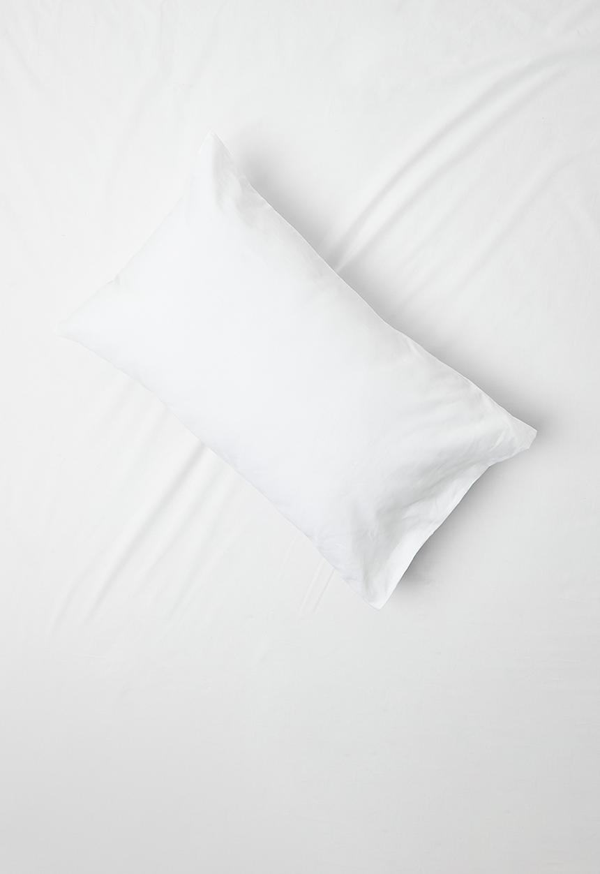 Sixth Floor - 200TC cotton pillowcase set - white