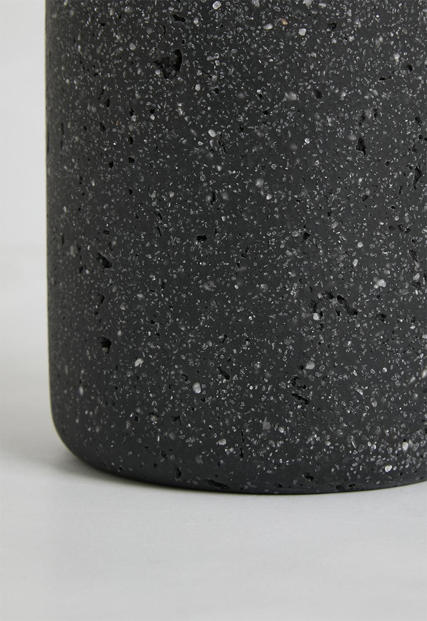 Sixth Floor - Terrazo Toilet Brush Holder Black