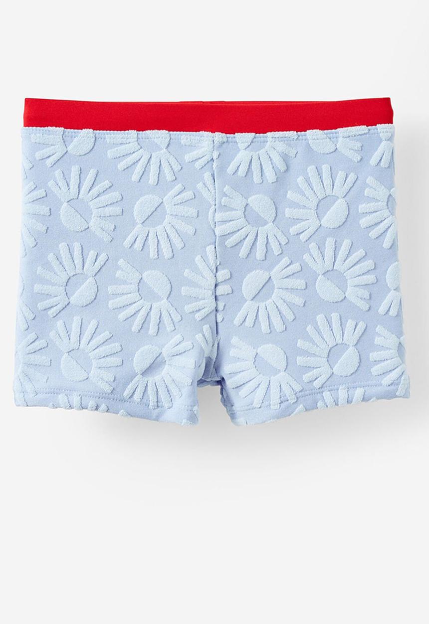 Cotton On - Billy Boyleg Swim Trunk - Dawn Blue/Sun Rays