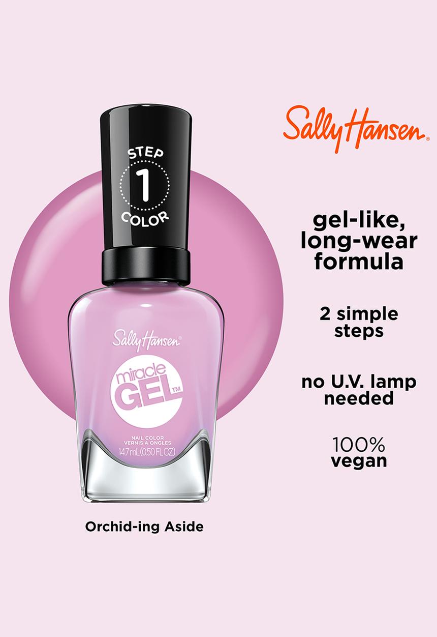 Sally Hansen - Miracle Gel Nail Polish Orchid-ing Aside