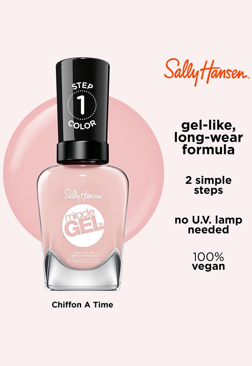 Sally Hansen - Miracle Gel Nail Polish 1 Chiffon A Time