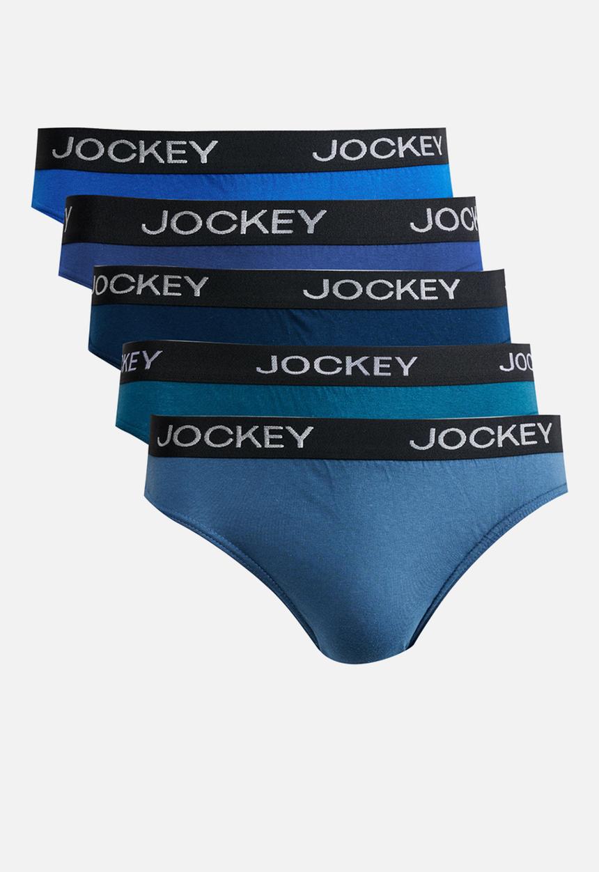 Jockey - 5 Pack Value Skant - Blues 