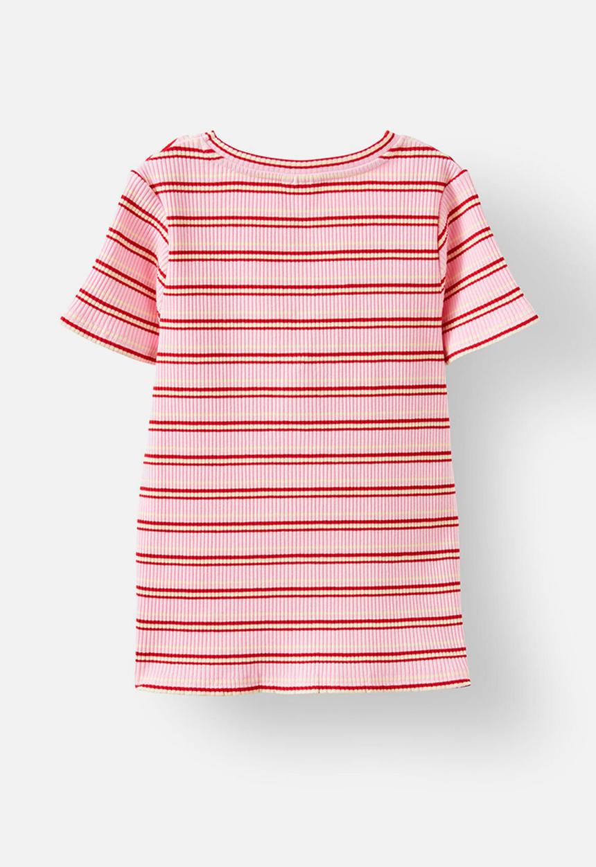 Cotton On - Raya baby tee - fairy pink/rainbow