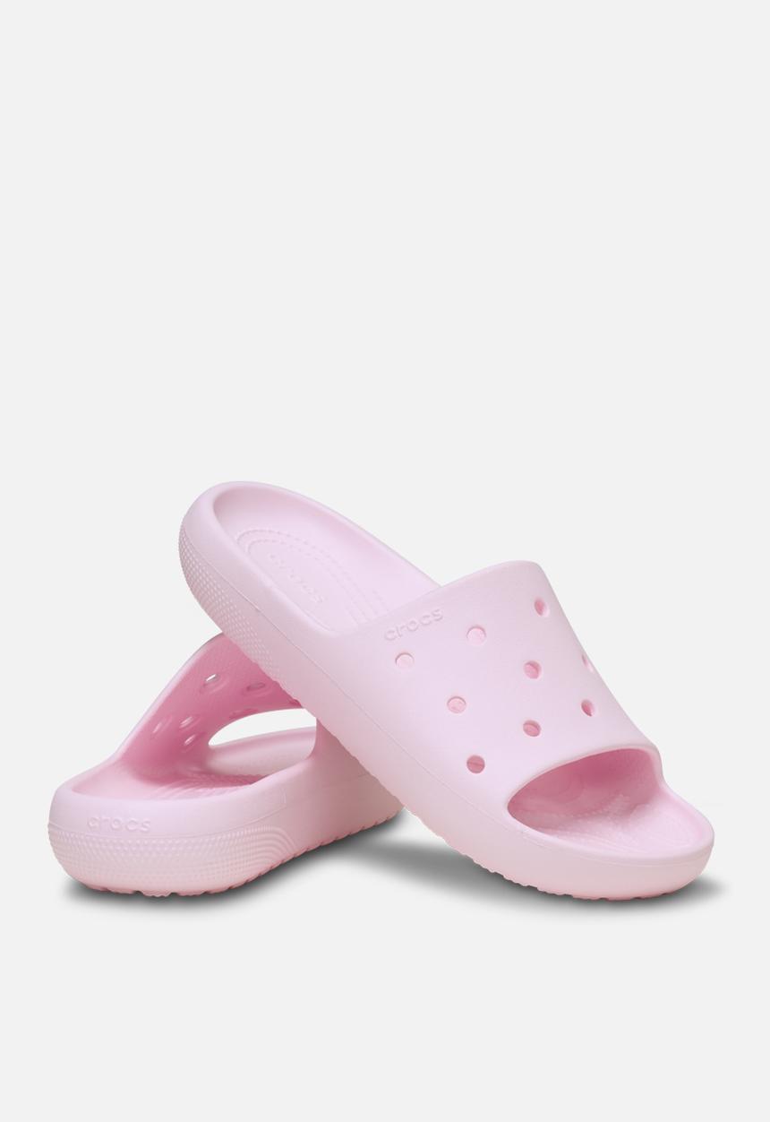 Crocs - Classic sic slide v2-pink milk