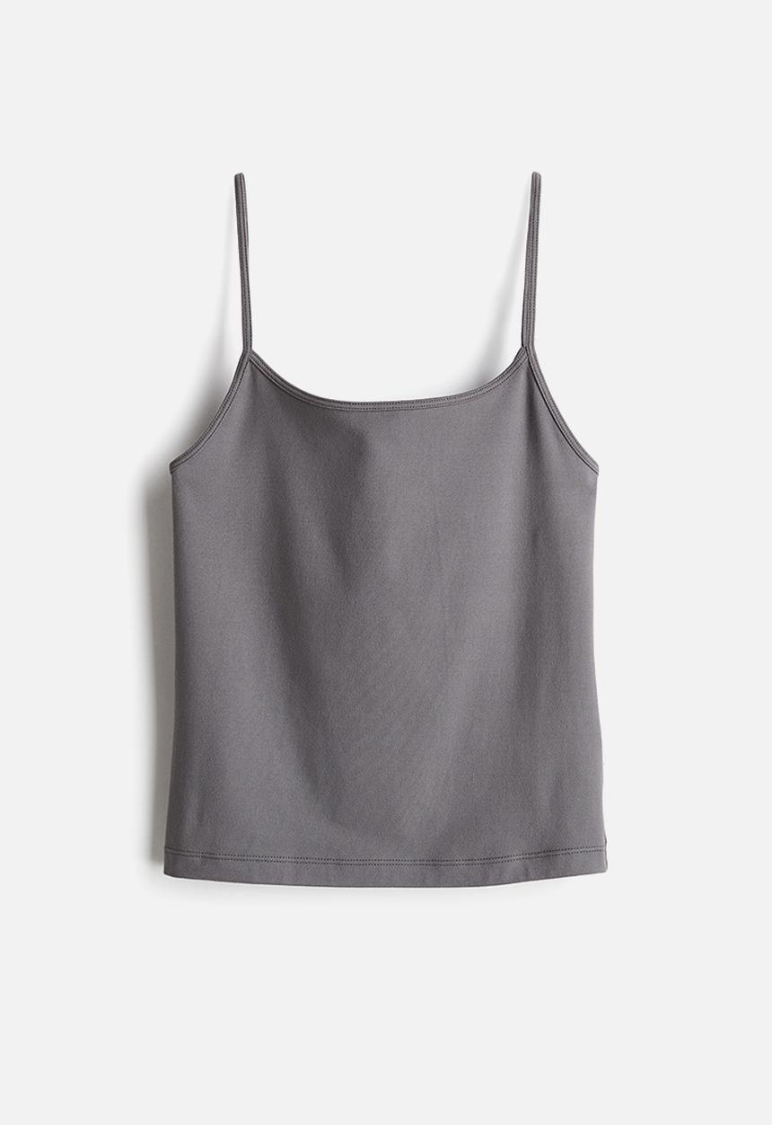 H&M - Strappy top - grey