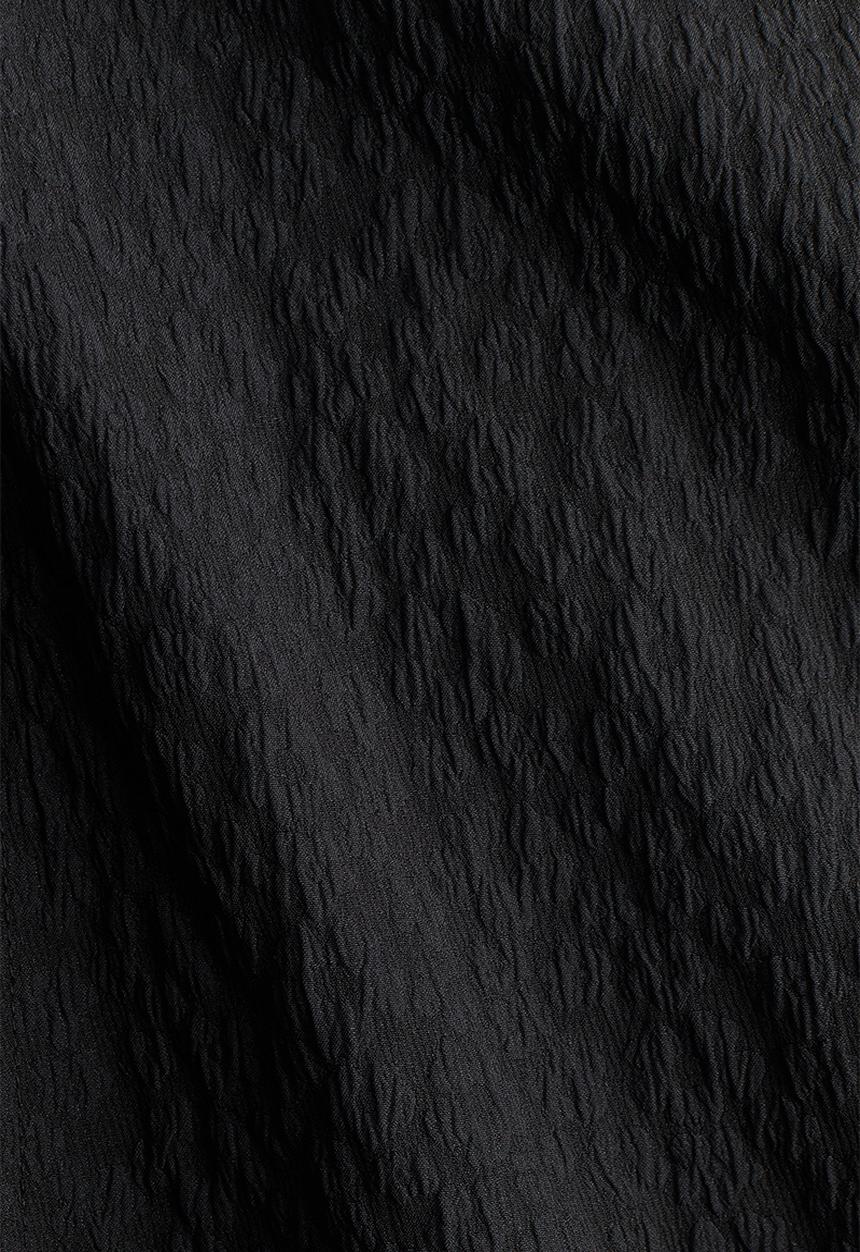 H&M - Jacquard-weave shift dress - black