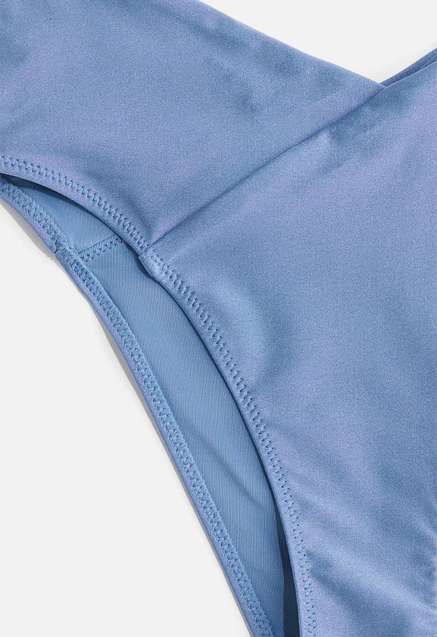 H&M - High waist cheeky bikini bottoms - blue