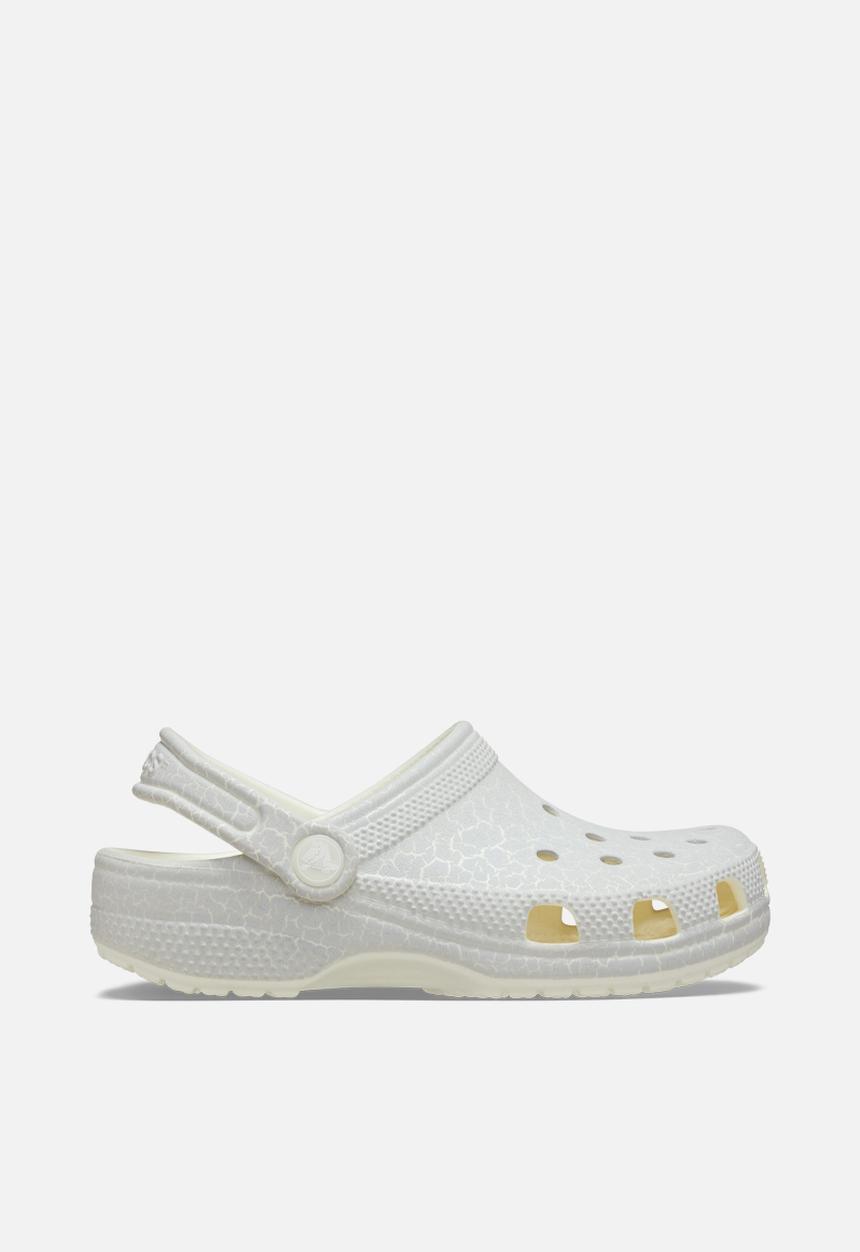 Crocs - Classic Glow Crackle Clog T - Moon Crackle