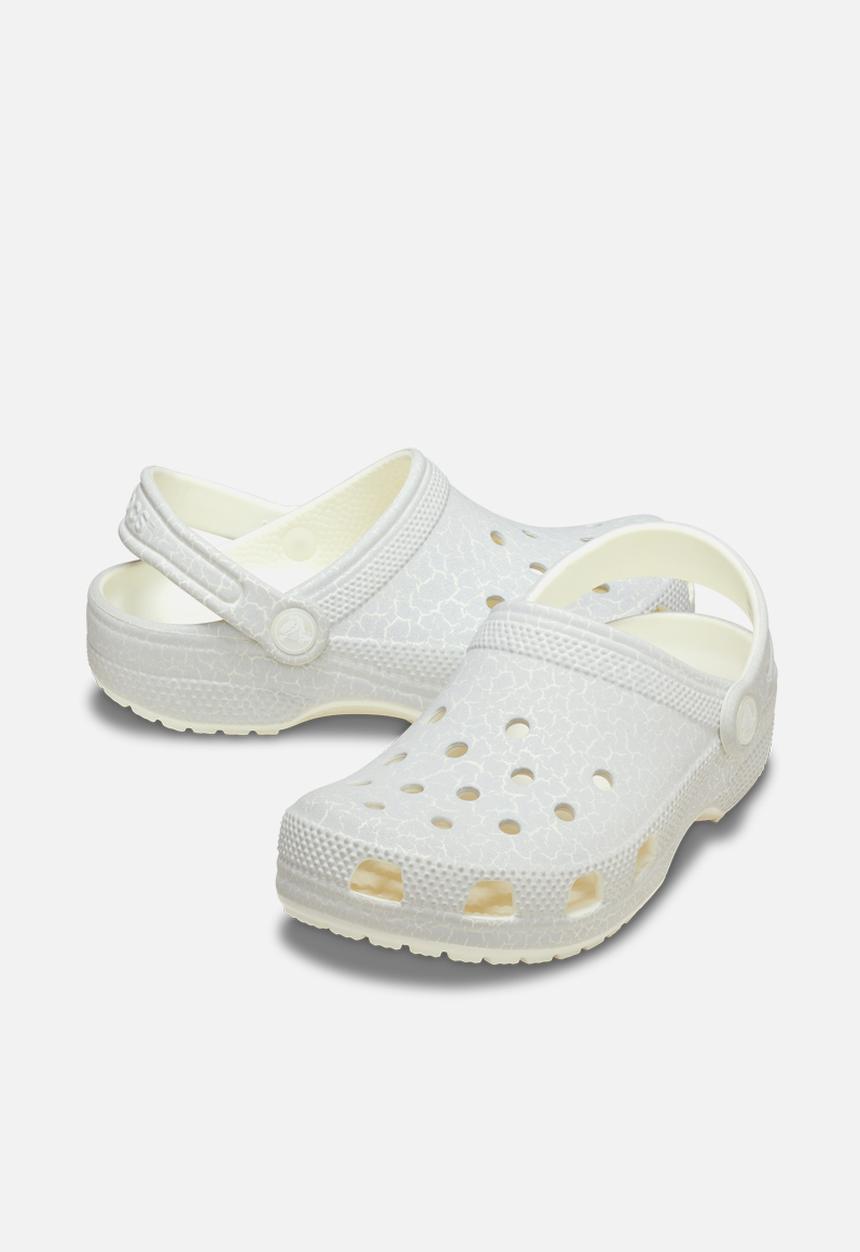 Crocs - Classic Glow Crackle Clog T - Moon Crackle