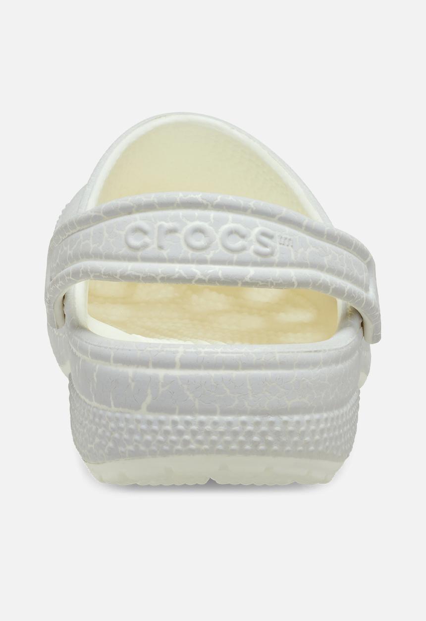 Crocs - Classic Glow Crackle Clog T - Moon Crackle