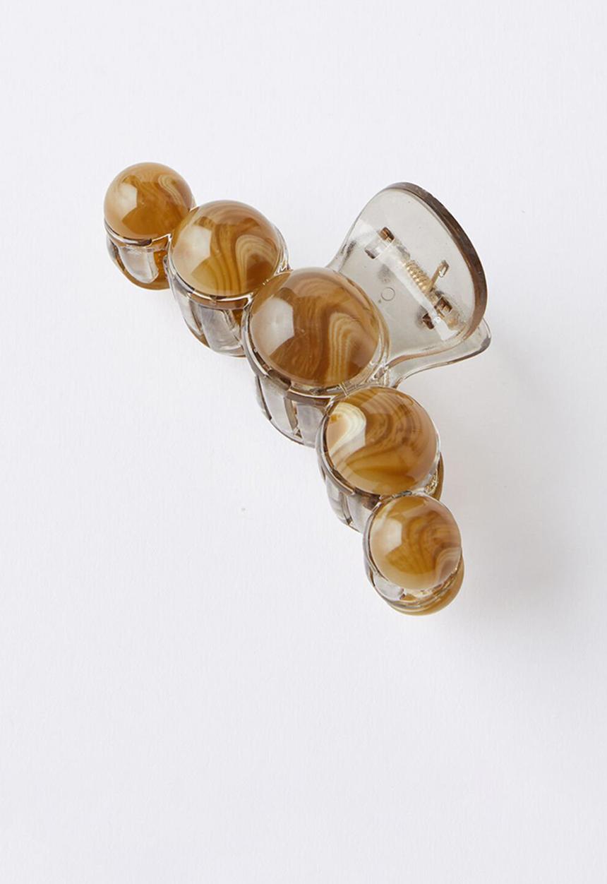 Rubi - Gia hair claw- olive bobble