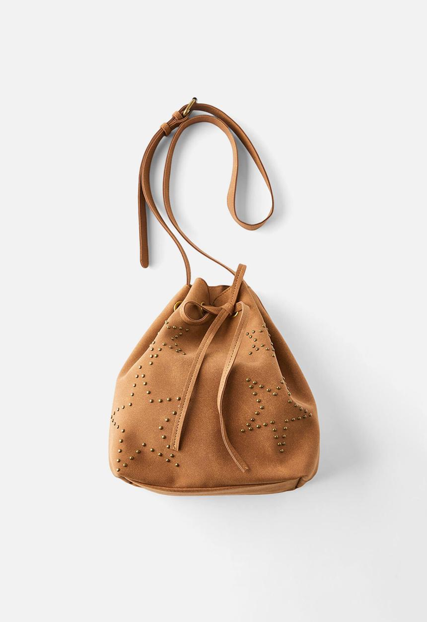 Rubi - Millie bucket bag - walnut micro