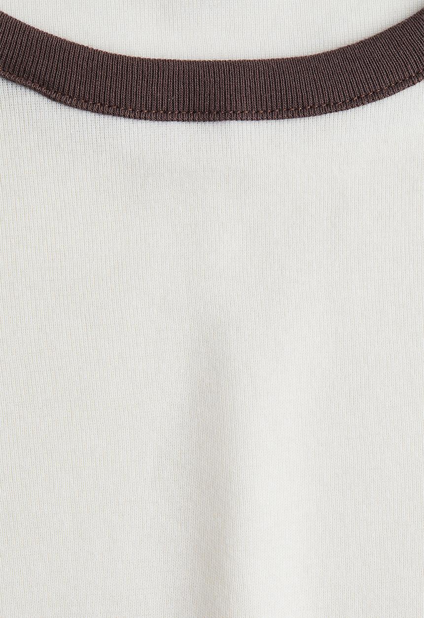 H&M - Fitted t-shirt - cream