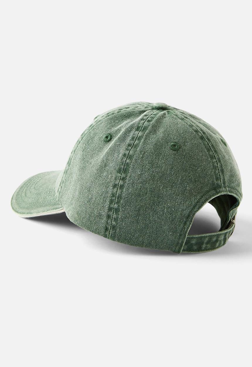 Rubi - Classic dad cap- always broke/deep green wash